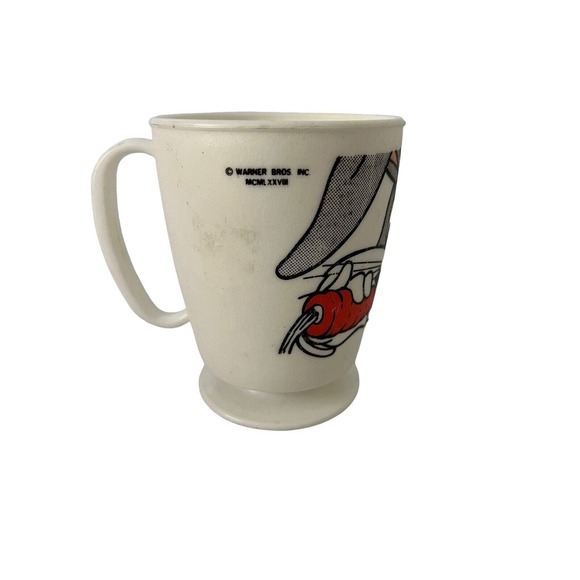 Vintage BUGS BUNNY Travel Mug/Cup NO LID Whirley Industries, 1978 - Picture 3 of 5